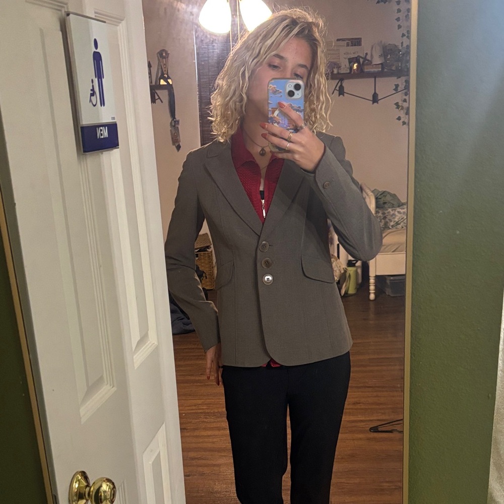 Women's grey/brown Blazer